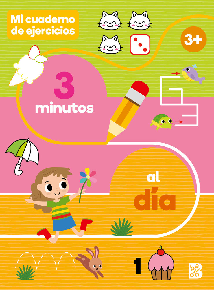 MI CUADERNO DE EJERCICIOS 3 MIN - Livriz Sell - Distribuidor de Libros