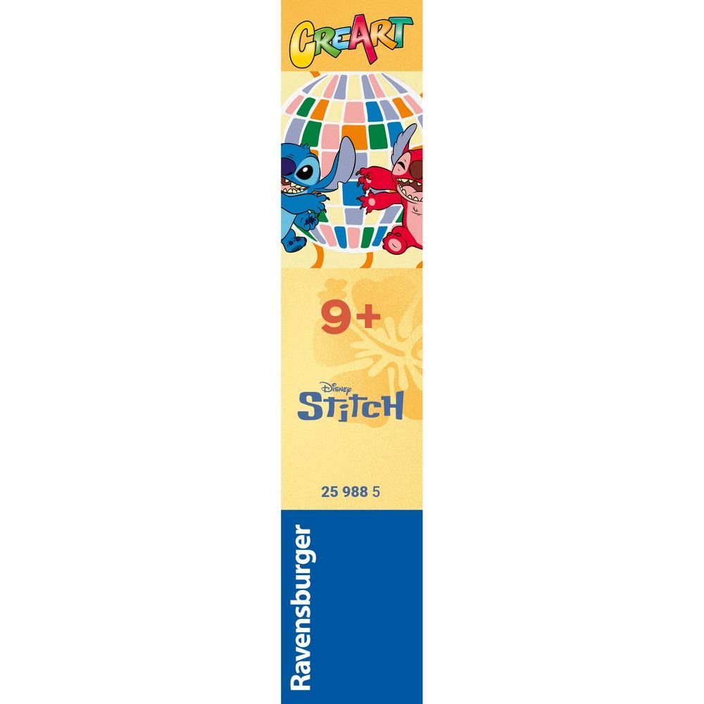 Ravensburger CreArt – Stitch & Leroy: Pintura Por Números Con Líneas De Colores Actividad Creativa Y Relajante