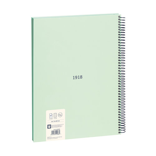 Milan 430 Bloc Cuadros 5X5 A4 80H 95Gr Verde-4