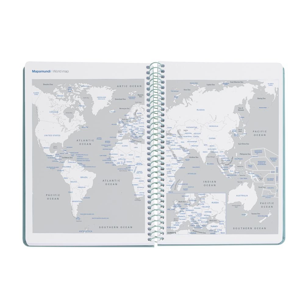 Miquelrius Agenda Escolar 2026/2027 A/5 S/V Horizontal Basic Verde-4
