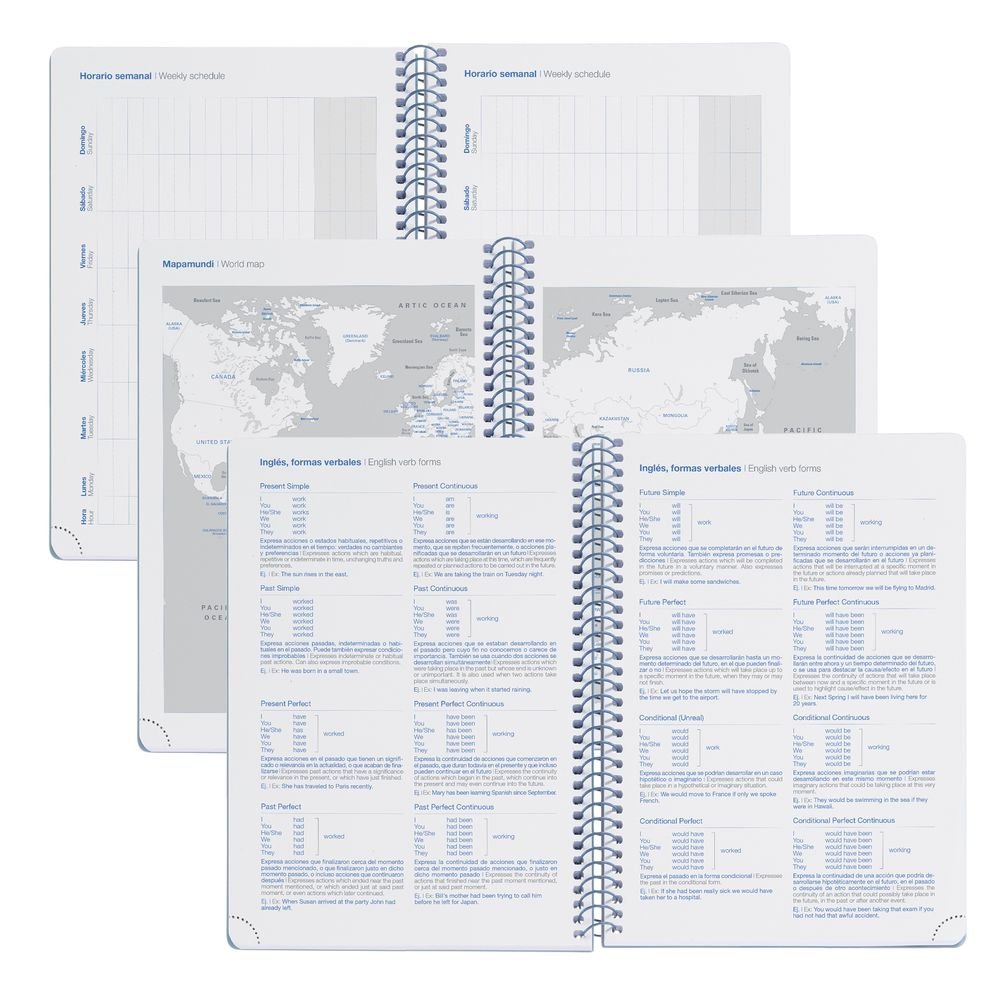 Miquelrius Agenda Escolar 2026/27 Activa D/P A6 College Azul-2
