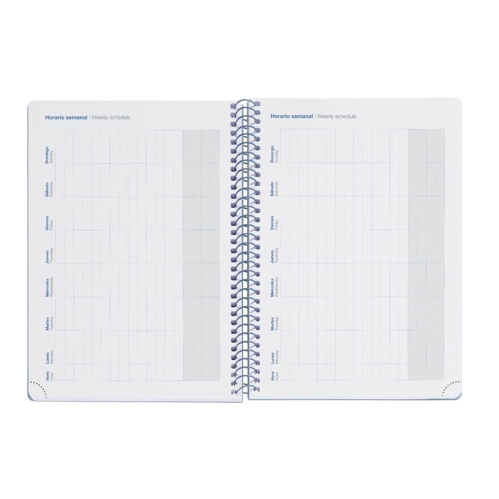 Miquelrius Agenda Escolar 2026/27 Activa D/P A6 College Azul-5