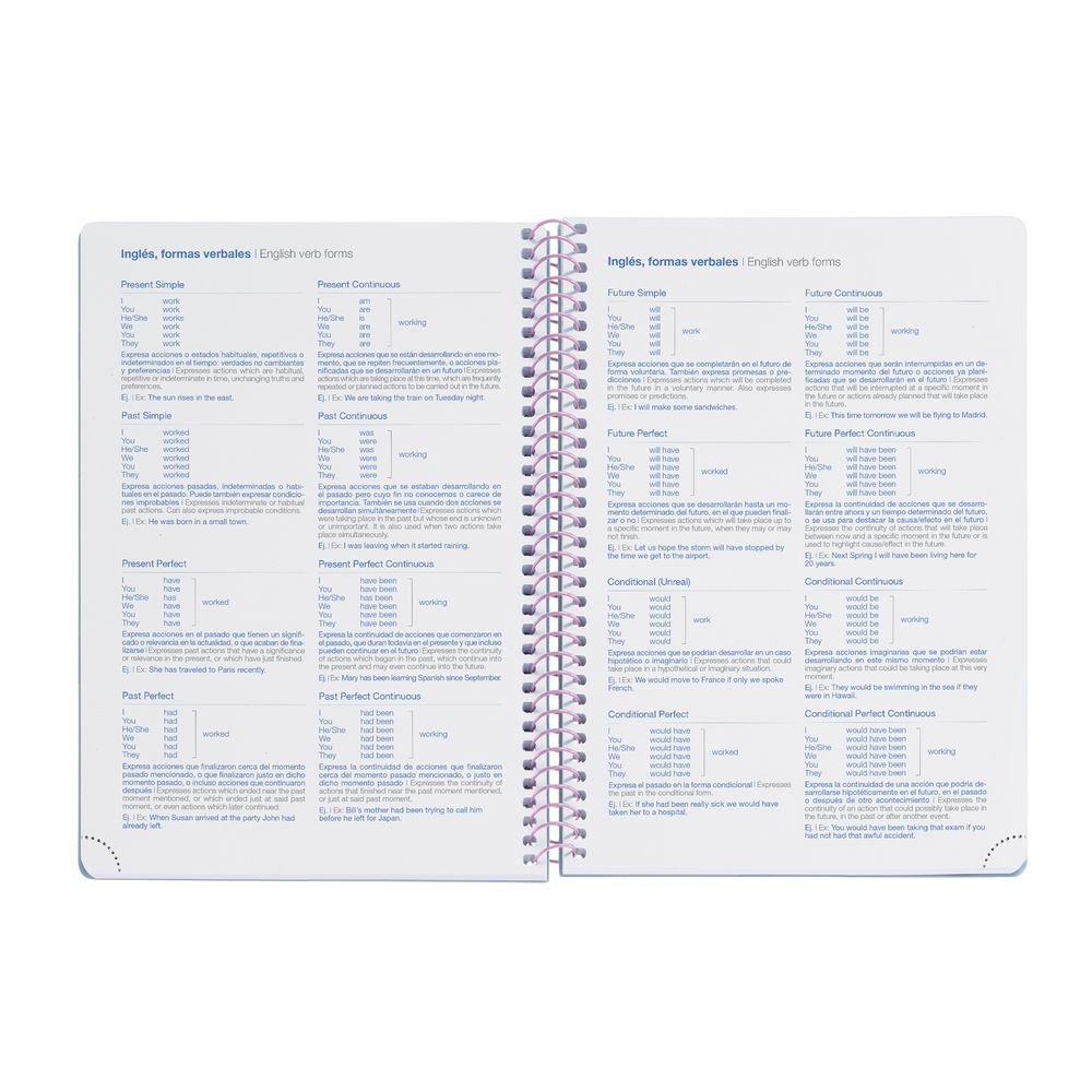 Miquelrius Agenda Escolar 2026/27 Activa S/V Horizontal A6 College Lila-3
