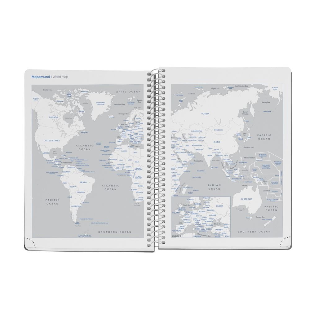 Miquelrius Agenda Escolar 2026/27 S/V Horizontal A6 Duo Blue-Mustard-4