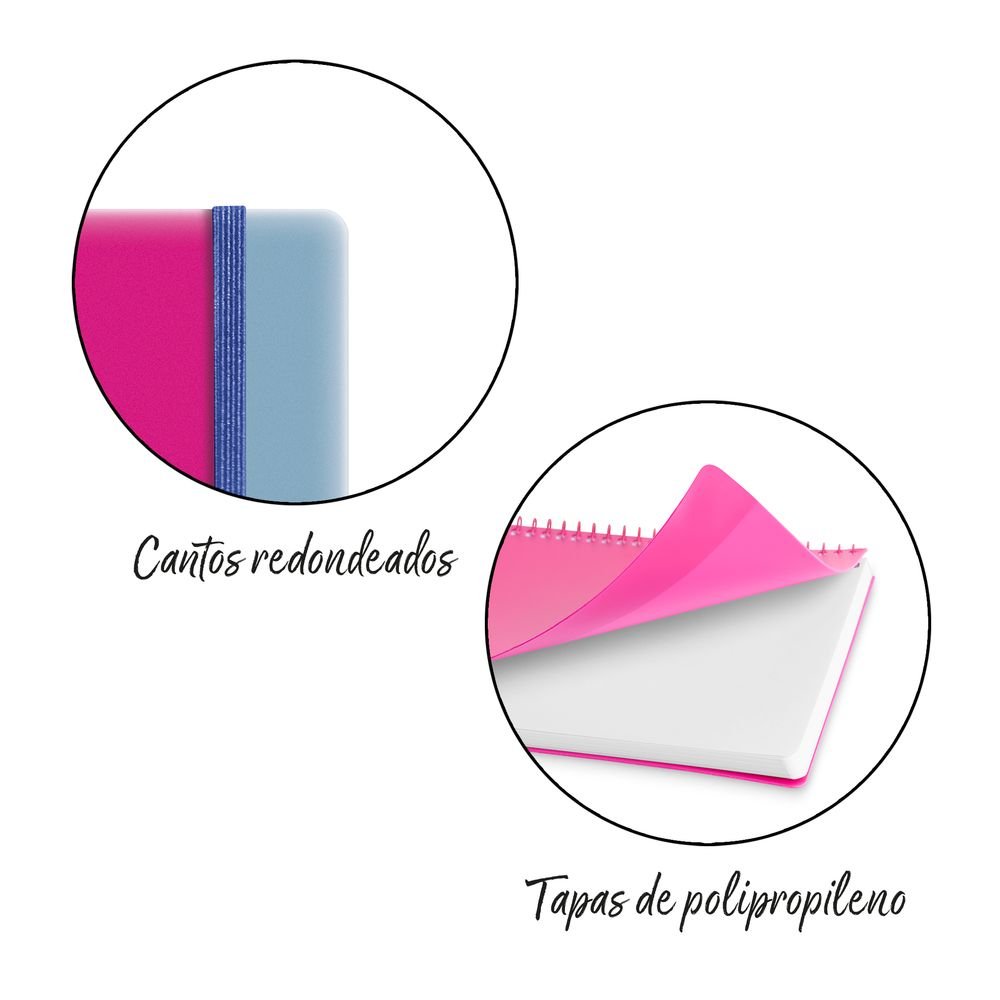 Miquelrius Agenda Escolar 2026/27 S/V Horizontal A6 Duo Pink-Blue-7