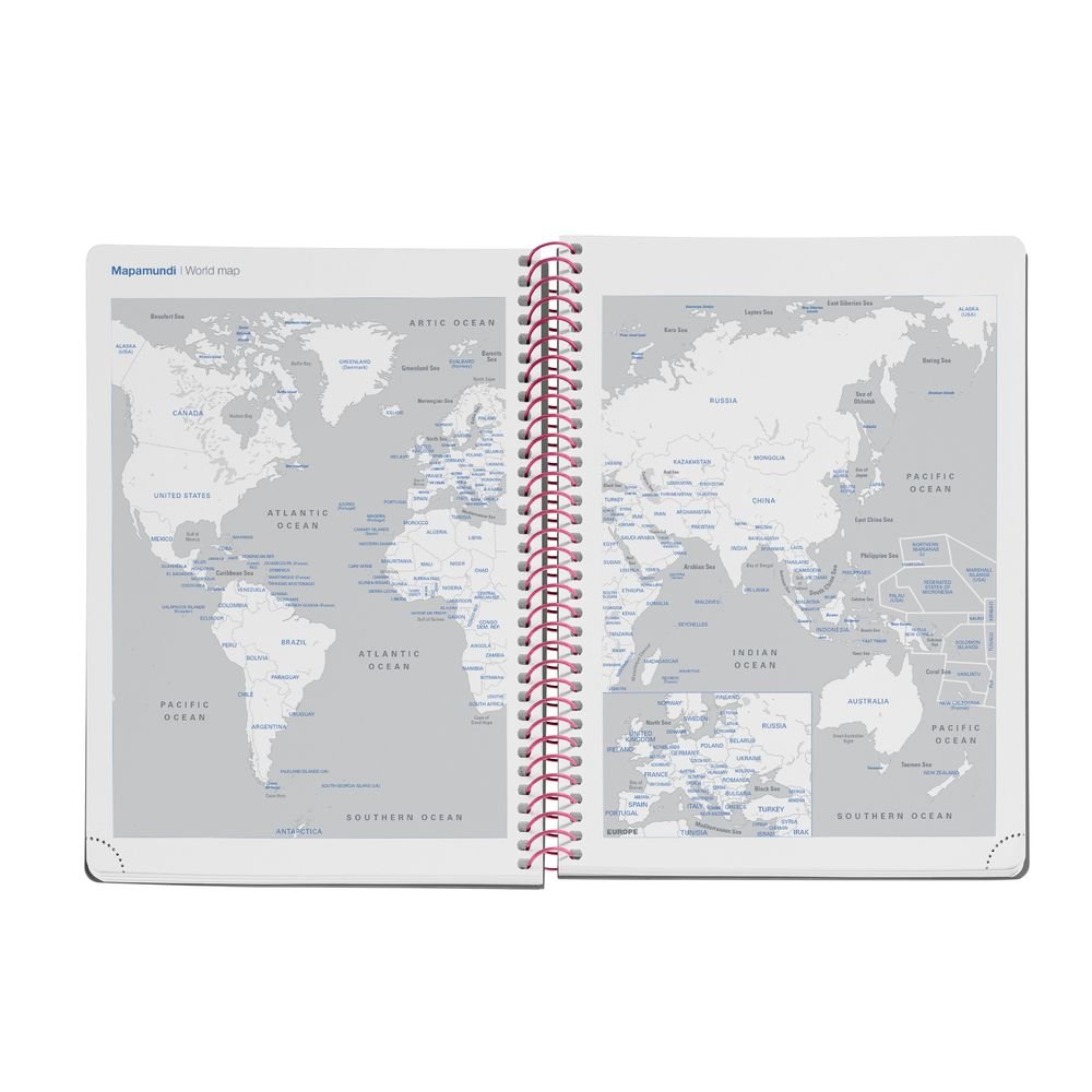 Miquelrius Agenda Escolar 2026/27 D/P A5 Duopink-Blue-4