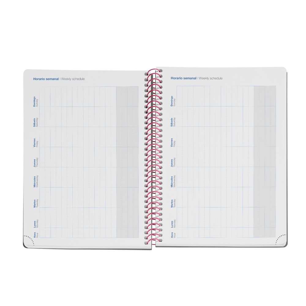 Miquelrius Agenda Escolar 2026/27 D/P A5 Duopink-Blue-5