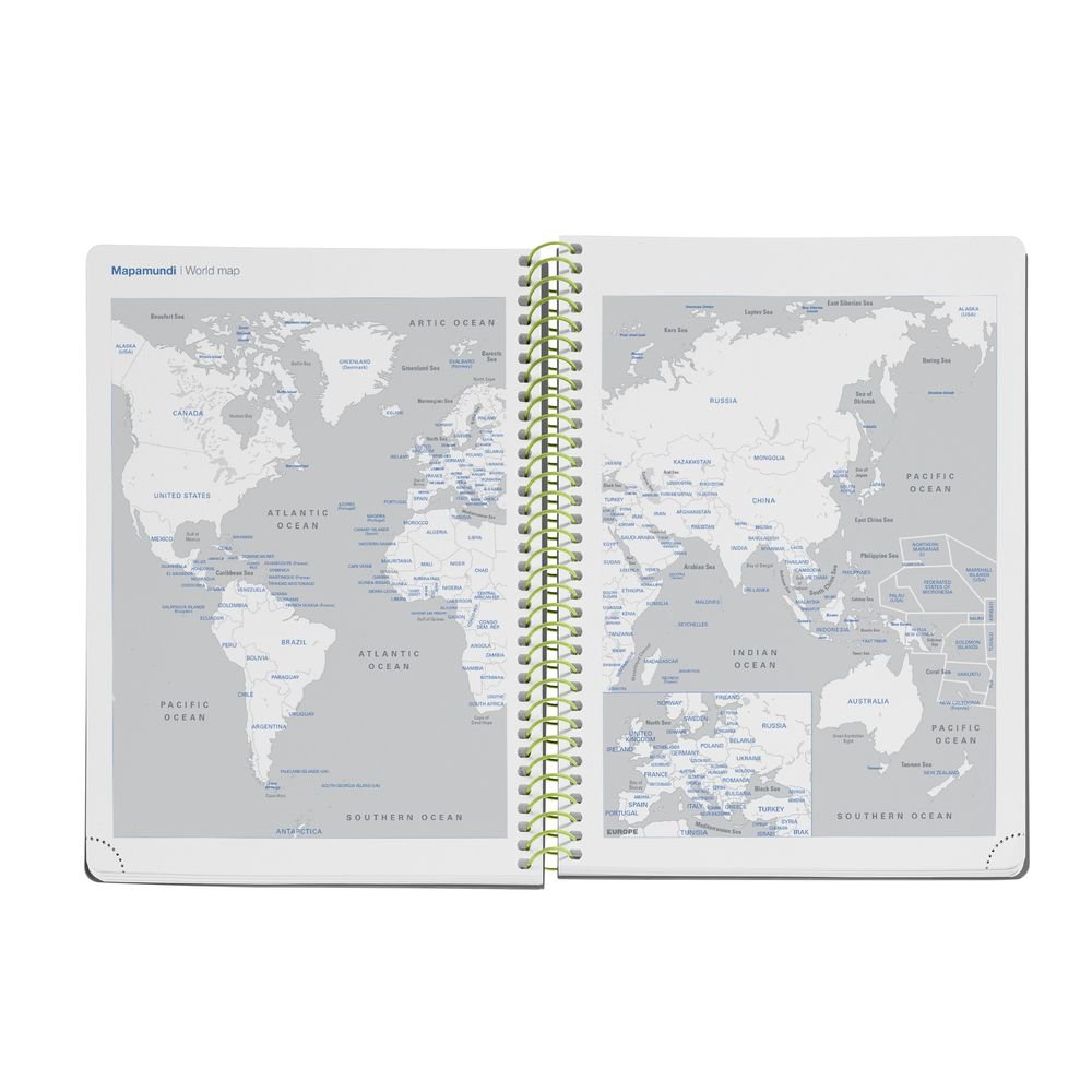 Miquelrius Agenda Escolar 2026/27 S/V Horizontal A5 Duo Green-Lime-4