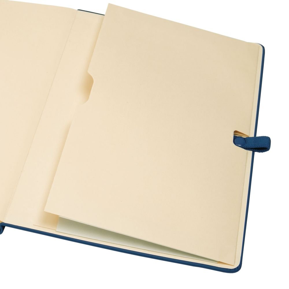 Finocan Cuaderno Tapa Dura Liso 80Gr 144Pag 176X250M Azul-1