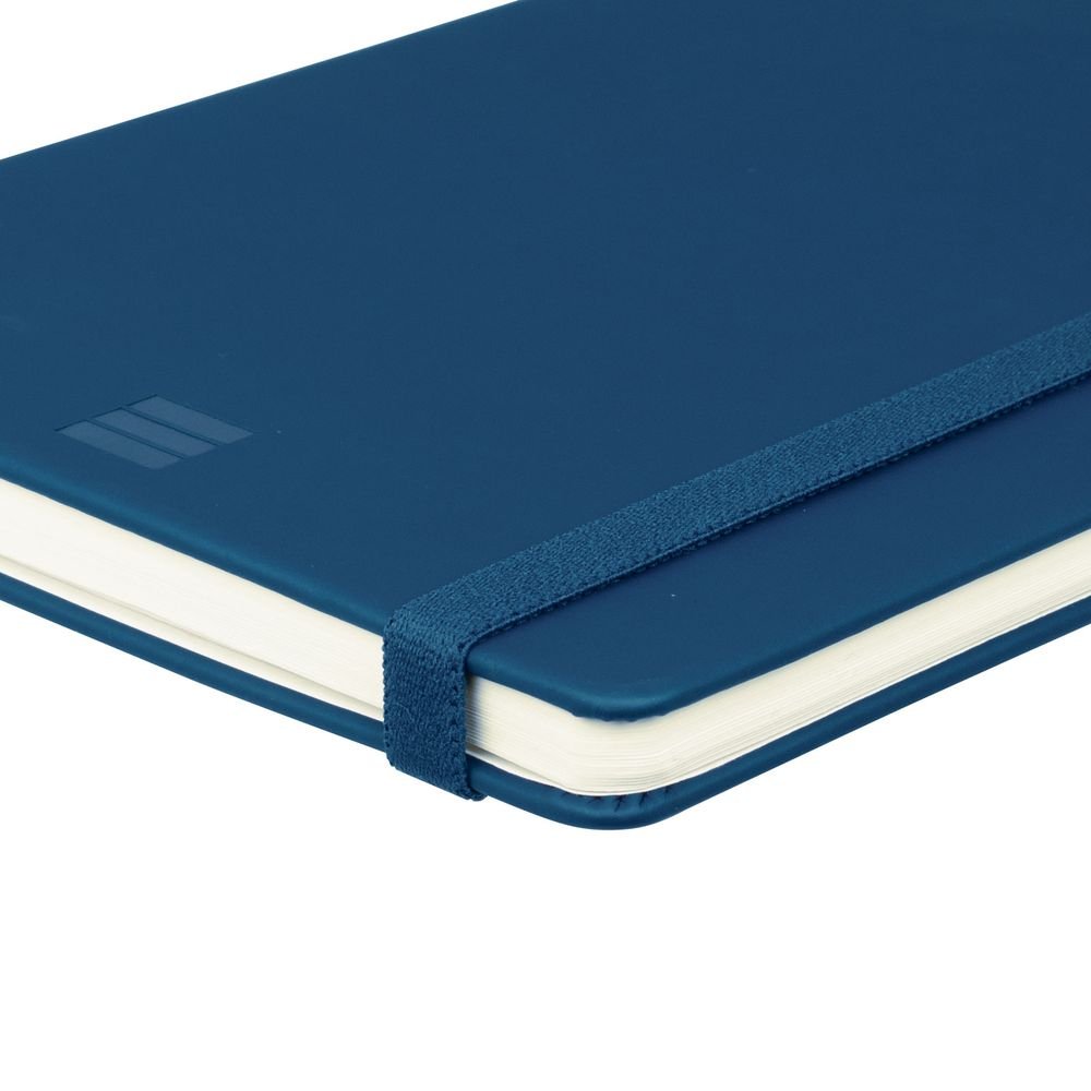 Finocan Cuaderno Tapa Dura Liso 80Gr 144Pag 176X250M Azul-3