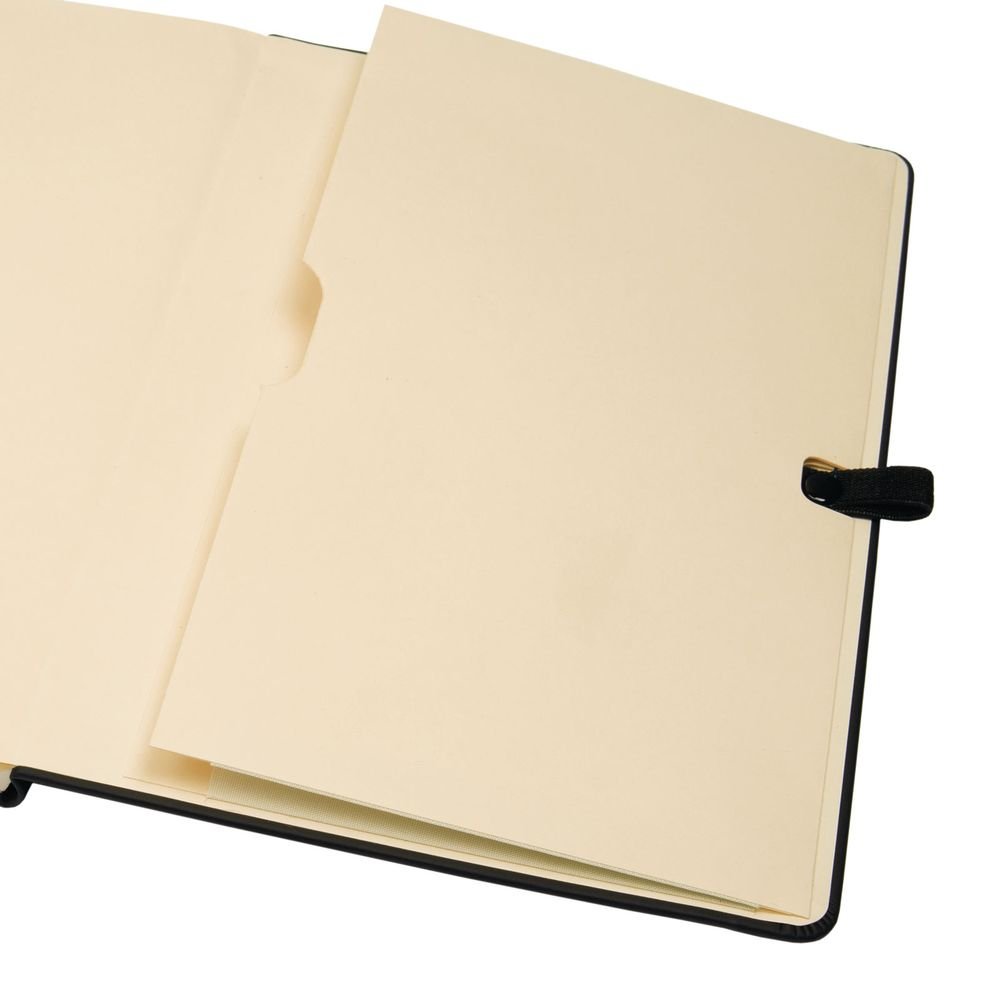 Finocan Cuaderno Tapa Dura Liso 80Gr 144Pag 176X250M Negro-1