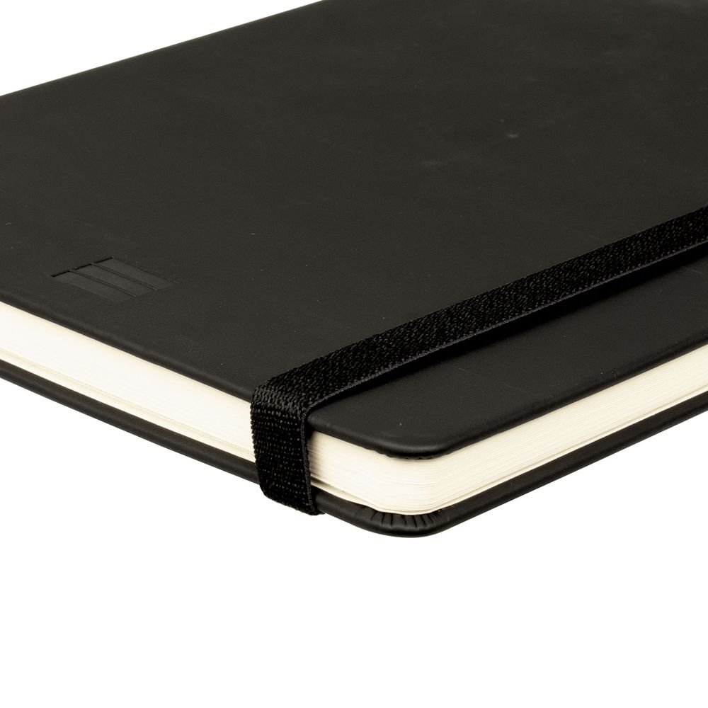 Finocan Cuaderno Tapa Dura Liso 80Gr 144Pag 176X250M Negro-3