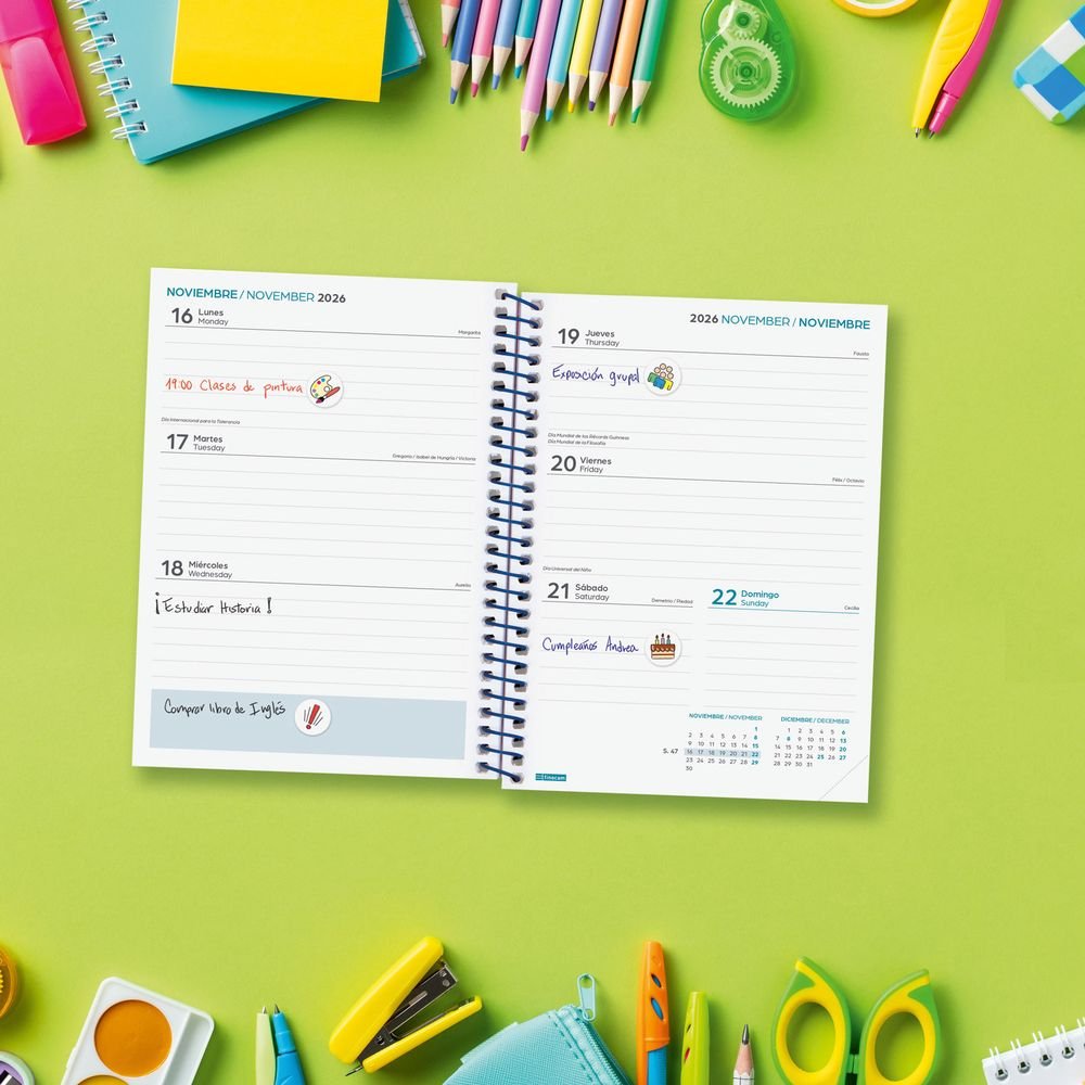 Finocam 26-27 Agenda Escolar Cool 1/8 S/V Hztal-1