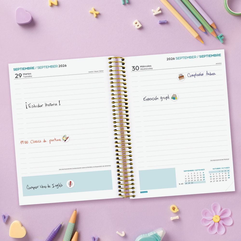 Finocam 26-27 Agenda Escolar Secundaria A5 Dp Shine-1