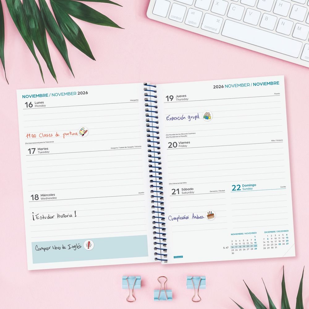 Finocam 26-27 Agenda Escolar Secundaria A5 S/V Hztal Tropical-1