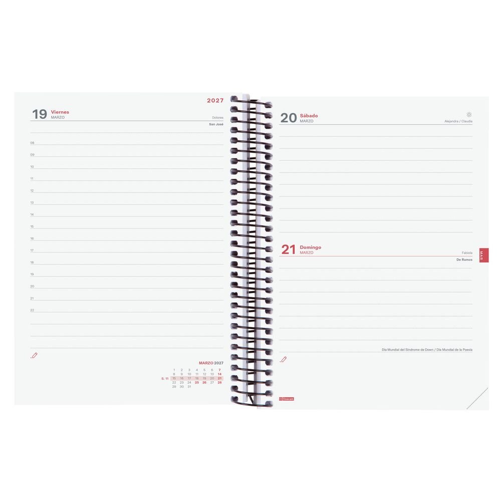 Finocam 26-27 Agenda Escolar Espiral E10 Dp Verde-2