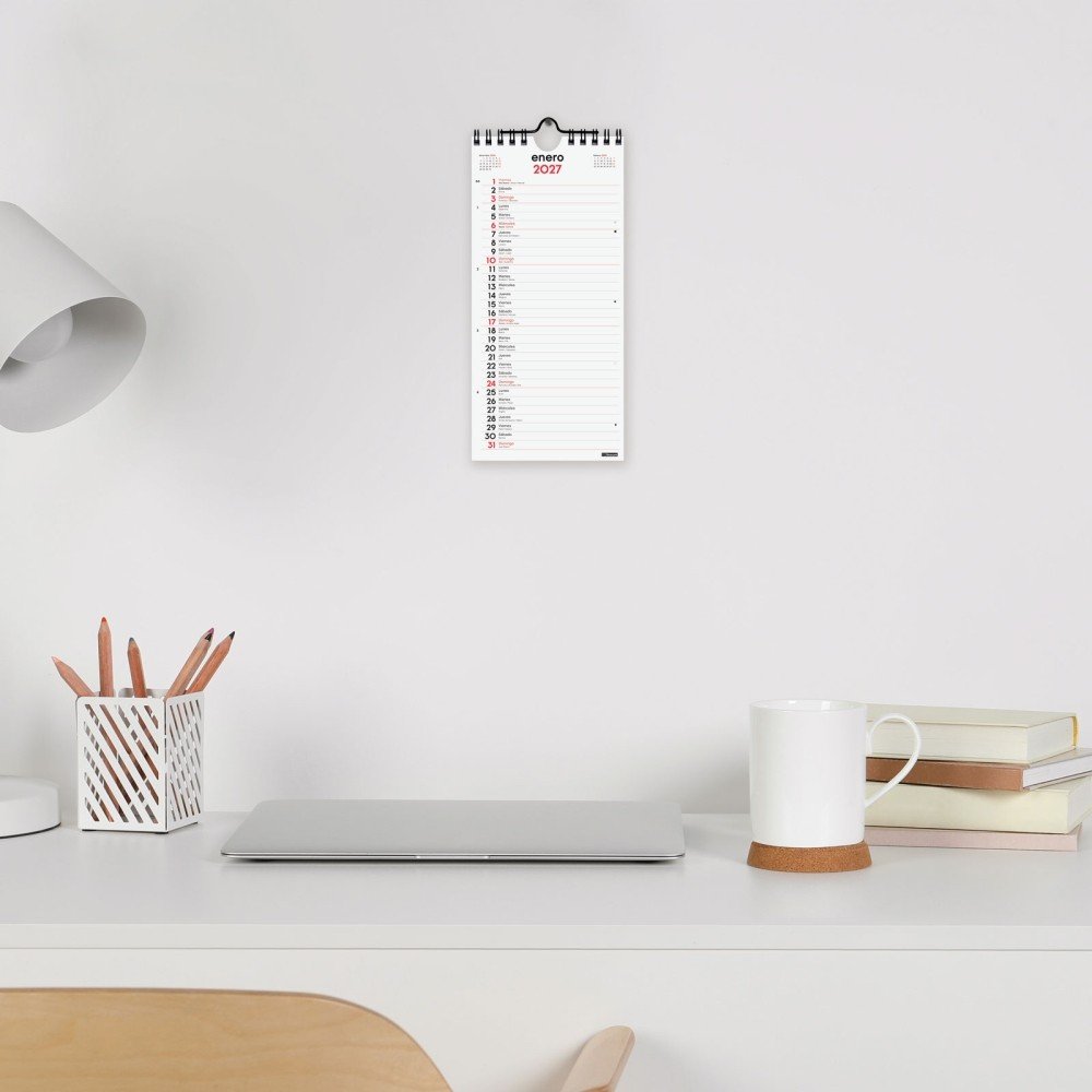 Finocam Calendario Pared 2027 Escribir Largo S-1