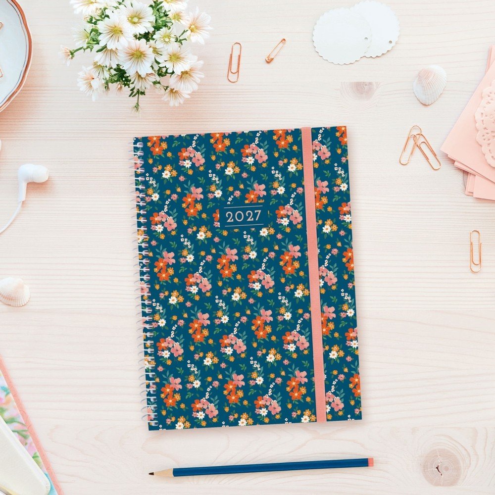 Finocam Agenda Anual 2027 Design Collection E10 Dp Flora-1