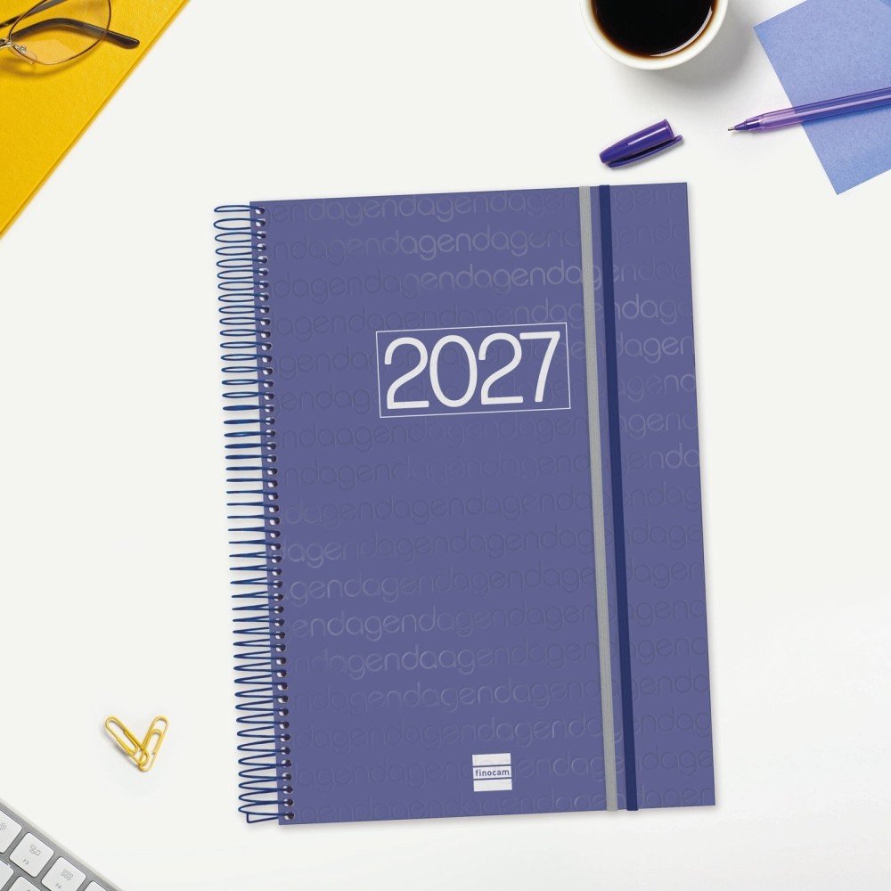 Finocam Agenda Anual 2027 Year E40 Dp Azul-1