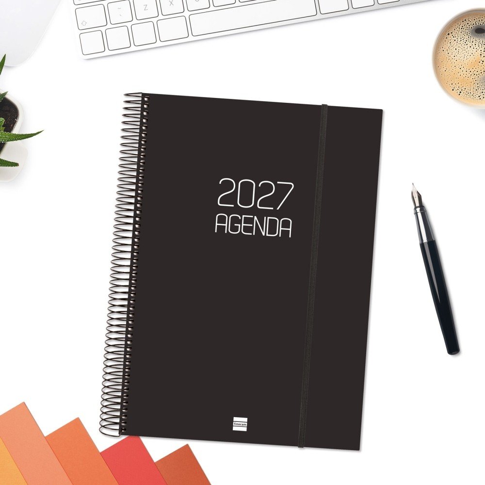 Finocam Agenda Anual 2027 Opaque E40 Dp Negro-1