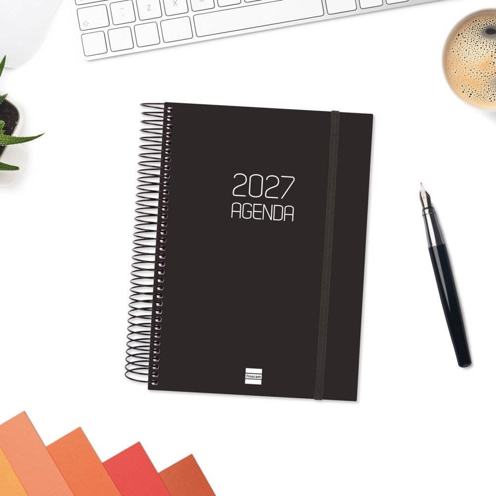 Finocam Agenda Anual 2027 Opaque E10 Dp Negro-1