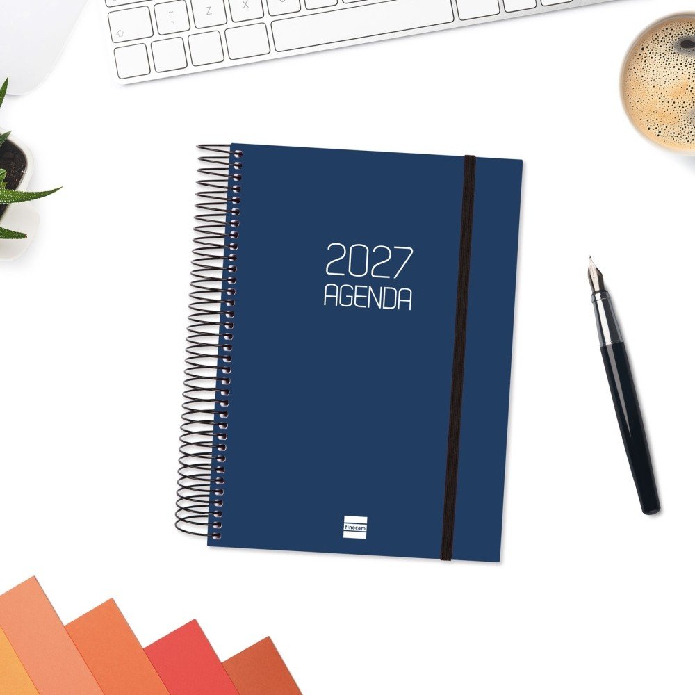 Finocam Agenda Anual 2027 Opaque E10 Dp Azul-1