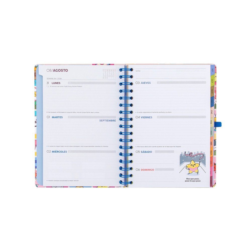 Mr Wonderful Agenda Escolar 26/27 Semanal Manual para un Año Brillante-7