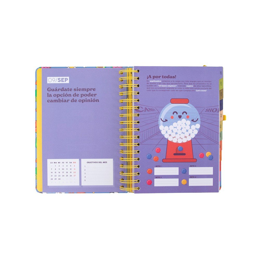 Mr Wonderul Agenda Escolar 26/27 Dia Pagina en mi Mundo-6