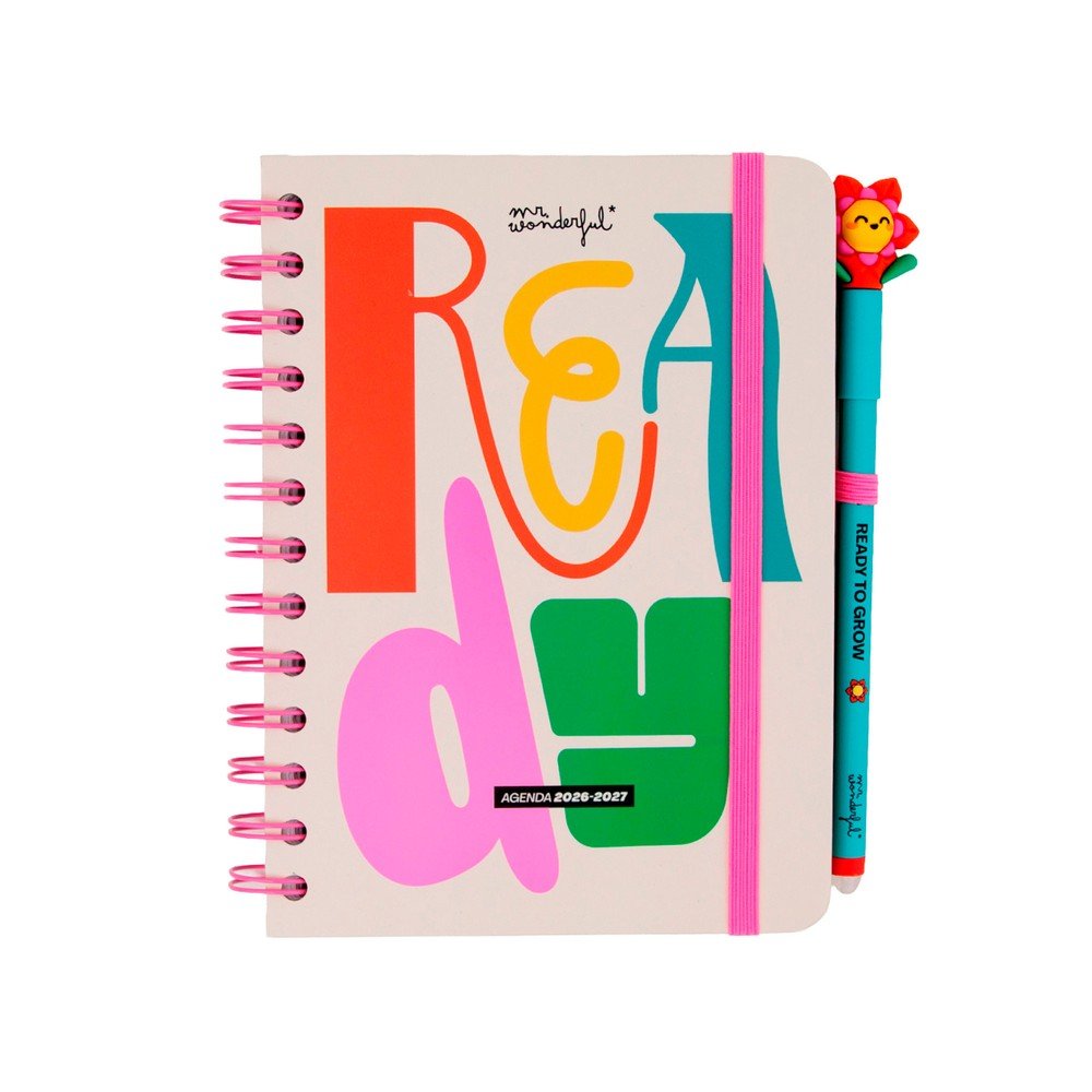 Mr Wonderful Set Agenda Escolar Pequeña 26-27 Semanal-4