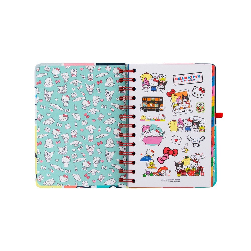 Mr Wonderful Agenda Escolar 26-27 Semanal Pequeña Hello Kitty-5
