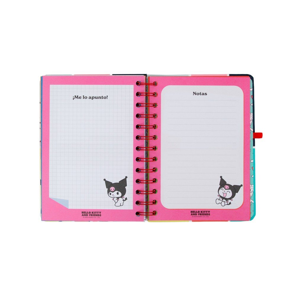 Mr Wonderful Agenda Escolar 26-27 Semanal Pequeña Hello Kitty-11